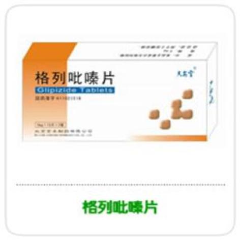 格列吡嗪片()包装主图 格列吡嗪片()包装主图