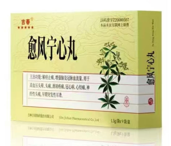 愈风宁心丸(吉春)包装主图 愈风宁心丸(吉春)包装主图