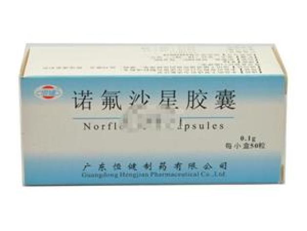 诺氟沙星胶囊(恒健)包装主图 诺氟沙星胶囊(恒健)包装主图