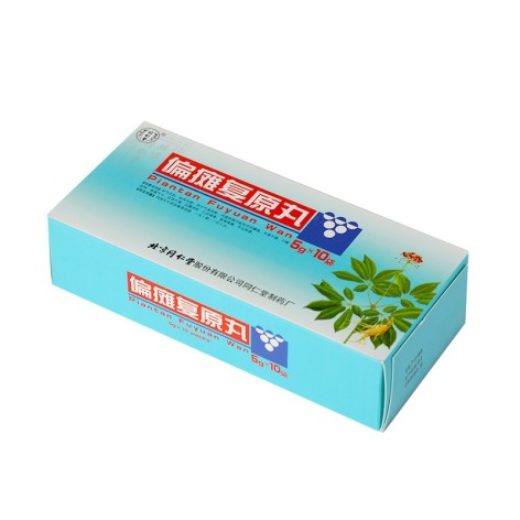 偏瘫复原丸(同仁堂)包装侧面图2 偏瘫复原丸(同仁堂)包装侧面图2
