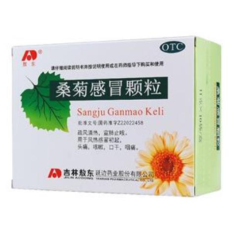 桑菊感冒颗粒(敖东)包装主图 桑菊感冒颗粒(敖东)包装主图