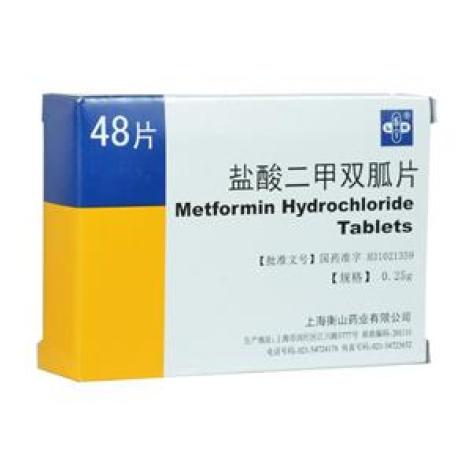 盐酸二甲双胍片(乐宁)包装主图