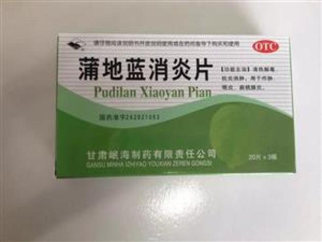 蒲地蓝消炎片(岷海)包装主图