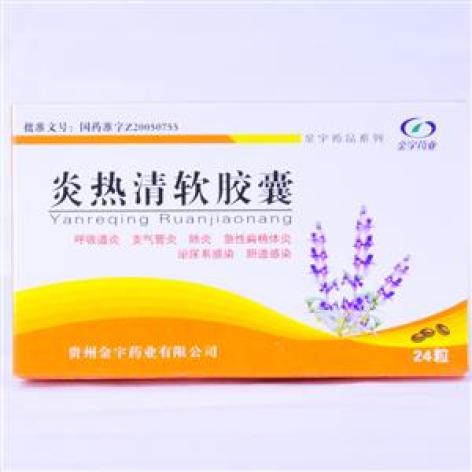 炎热清软胶囊(金宇药业)包装主图