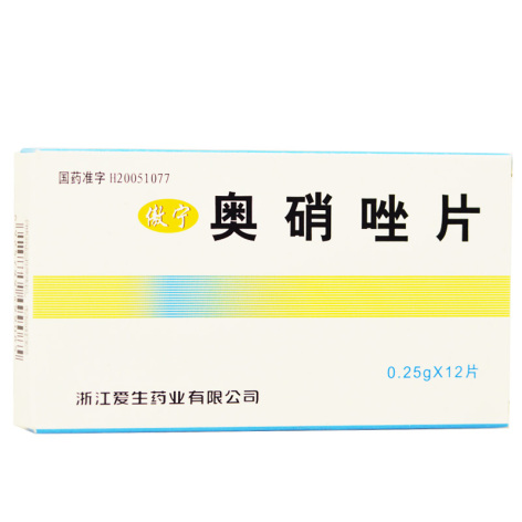 奥硝唑片(傲宁)包装主图 奥硝唑片(傲宁)包装主图