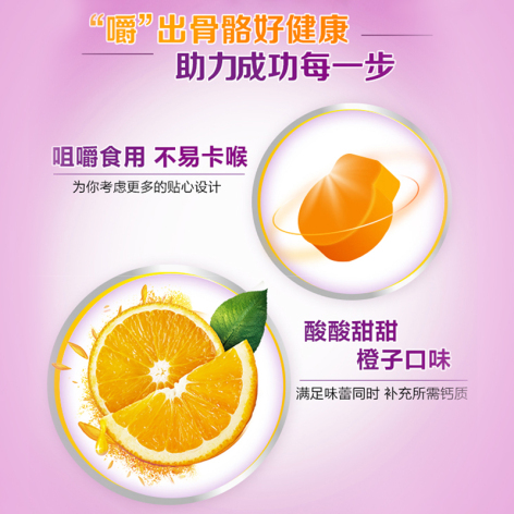 碳酸钙D3咀嚼片(Ⅱ)(钙尔奇D)包装侧面图3 碳酸钙D3咀嚼片(Ⅱ)(钙尔奇D)包装侧面图3