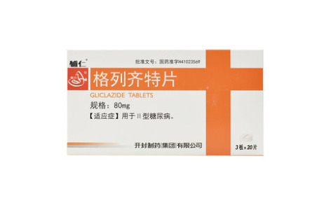 格列齐特片(开封)主图 格列齐特片(开封)主图
