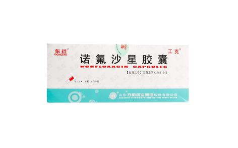 诺氟沙星胶囊(东药)主图 诺氟沙星胶囊(东药)主图