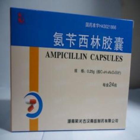 氨苄西林胶囊()包装主图 氨苄西林胶囊()包装主图