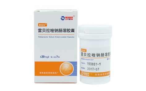 雷贝拉唑钠肠溶胶囊(丽倍乐)主图 雷贝拉唑钠肠溶胶囊(丽倍乐)主图