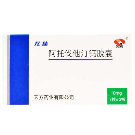 阿托伐他汀钙胶囊(尤佳)包装主图 阿托伐他汀钙胶囊(尤佳)包装主图