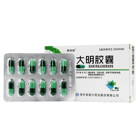 大明胶囊(伊尔达)包装侧面图2 大明胶囊(伊尔达)包装侧面图2