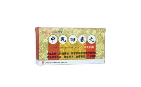 中风回春丸(敬修堂)主图 中风回春丸(敬修堂)主图