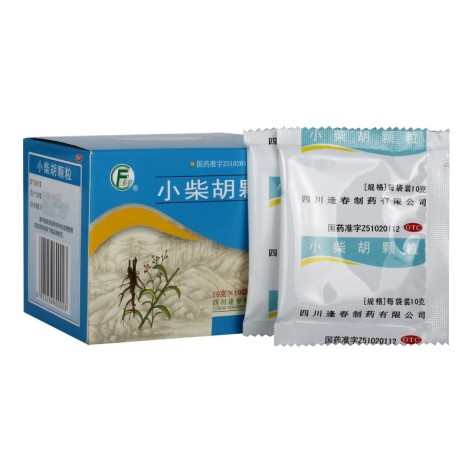 小柴胡颗粒(逢春)包装侧面图2 小柴胡颗粒(逢春)包装侧面图2
