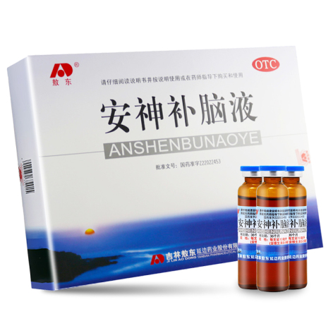 安神补脑液(敖东)包装侧面图2