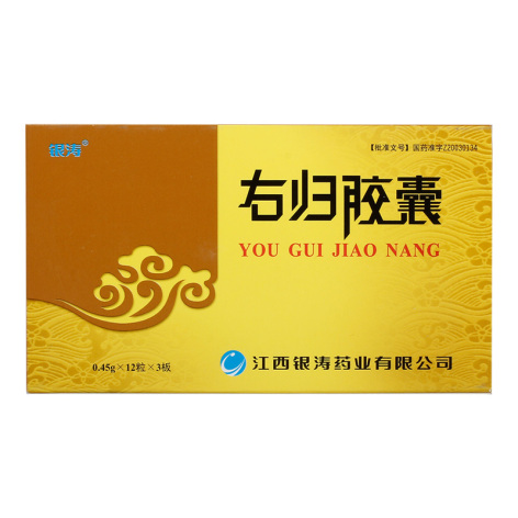 右归胶囊(银涛)包装侧面图2 右归胶囊(银涛)包装侧面图2
