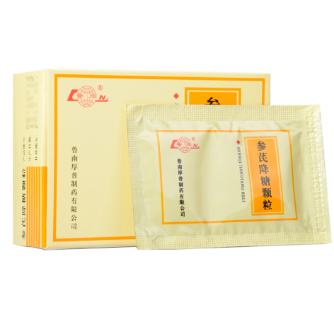 参芪降糖颗粒(鲁南)包装侧面图2 参芪降糖颗粒(鲁南)包装侧面图2