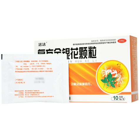 复方金银花颗粒(远达)包装侧面图2 复方金银花颗粒(远达)包装侧面图2
