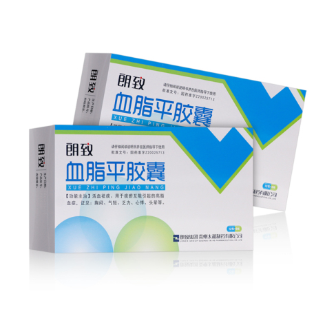 血脂平胶囊(朗致)包装主图 血脂平胶囊(朗致)包装主图