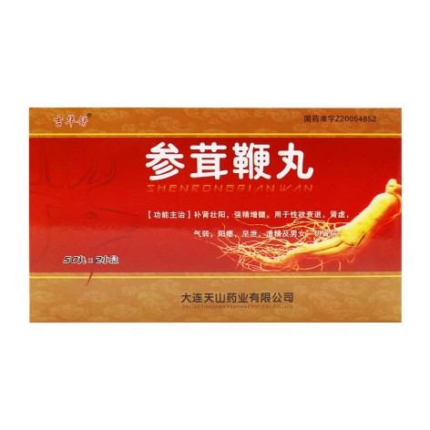 参茸鞭丸(天山)包装侧面图2 参茸鞭丸(天山)包装侧面图2