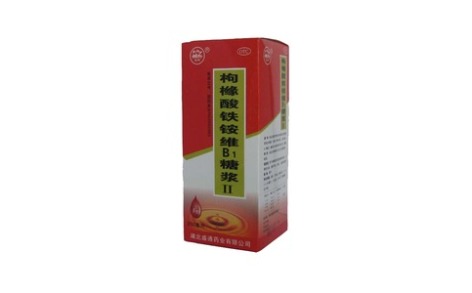 枸橼酸铁铵维B1糖浆Ⅱ(金桃)主图 枸橼酸铁铵维B1糖浆Ⅱ(金桃)主图