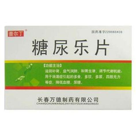 糖尿乐片(鼎鹤)包装主图