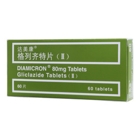 格列齐特片(Ⅱ)(达美康)包装主图 格列齐特片(Ⅱ)(达美康)包装主图
