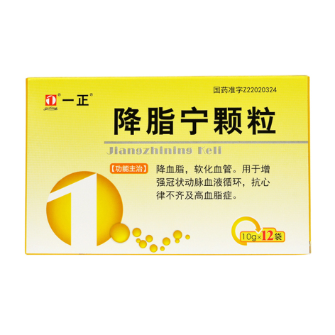 降脂宁颗粒(一正)包装主图 降脂宁颗粒(一正)包装主图