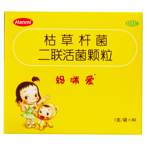 枯草杆菌二联活菌颗粒(妈咪爱)包装主图 枯草杆菌二联活菌颗粒(妈咪爱)包装主图
