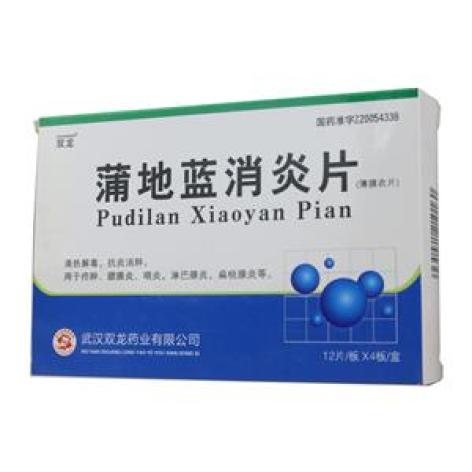 蒲地蓝消炎片(双龙)包装主图 蒲地蓝消炎片(双龙)包装主图