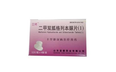 二甲双胍格列本脲片(Ⅰ)(立将)主图