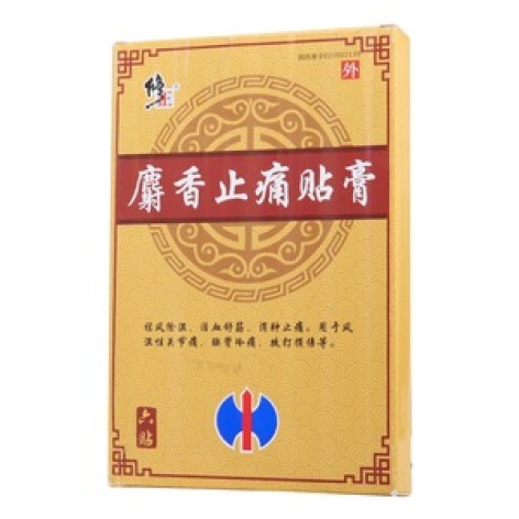 麝香止痛贴膏(修正)包装主图