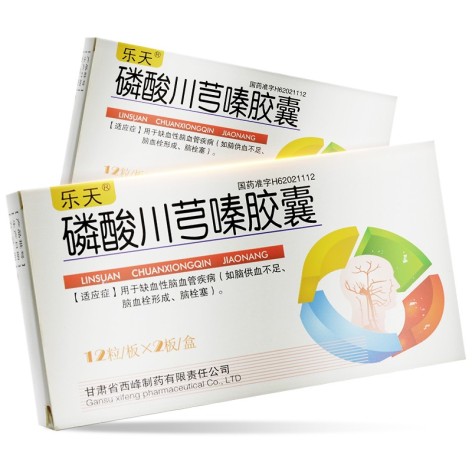 磷酸川芎嗪胶囊(乐天)包装主图 磷酸川芎嗪胶囊(乐天)包装主图