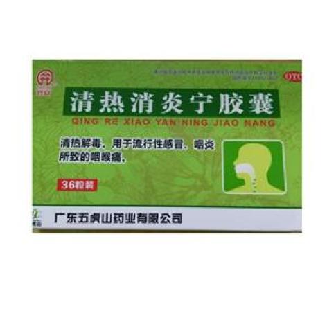 清热消炎宁胶囊(五虎山)包装主图 清热消炎宁胶囊(五虎山)包装主图