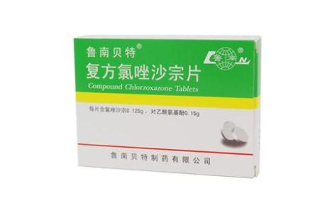 复方氯唑沙宗片(鲁南贝特)主图 复方氯唑沙宗片(鲁南贝特)主图