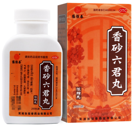 香砂六君丸(张恒春)包装侧面图3 香砂六君丸(张恒春)包装侧面图3