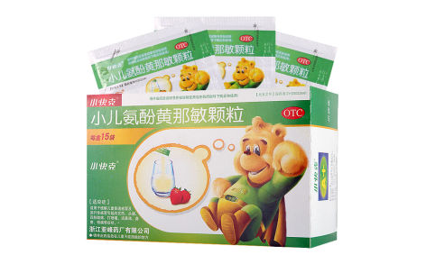 小儿氨酚黄那敏颗粒(小快克)主图 小儿氨酚黄那敏颗粒(小快克)主图