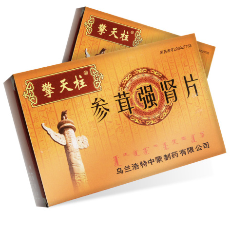参茸强肾片(擎天柱)包装侧面图2 参茸强肾片(擎天柱)包装侧面图2