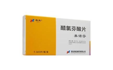 醋氯芬酸片(美诺芬)主图 醋氯芬酸片(美诺芬)主图
