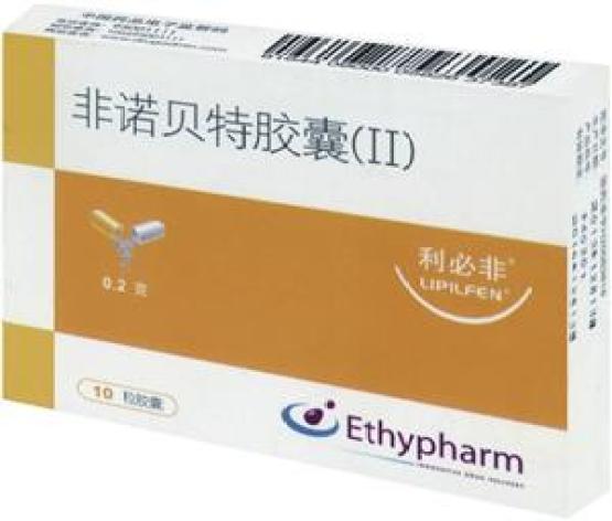 非诺贝特胶囊(Ⅱ)(利必非)包装主图 非诺贝特胶囊(Ⅱ)(利必非)包装主图