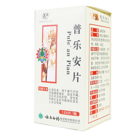 普乐安片(云丰)包装侧面图3 普乐安片(云丰)包装侧面图3