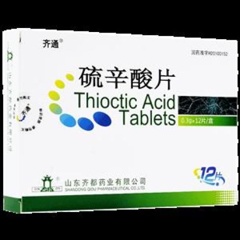 硫辛酸片(齐通)包装主图 硫辛酸片(齐通)包装主图