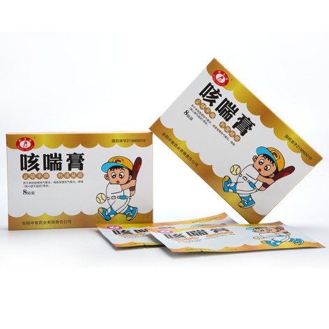 咳喘膏(明太医)包装侧面图3 咳喘膏(明太医)包装侧面图3