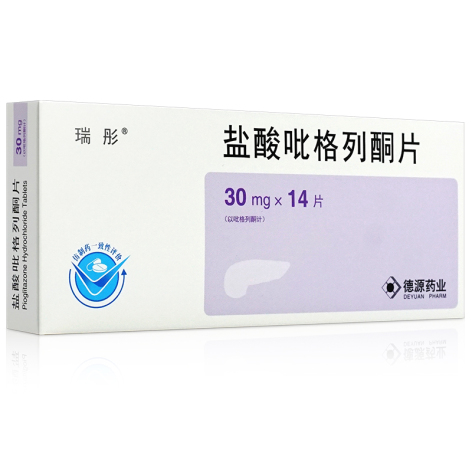 盐酸吡格列酮片(瑞彤)包装侧面图3