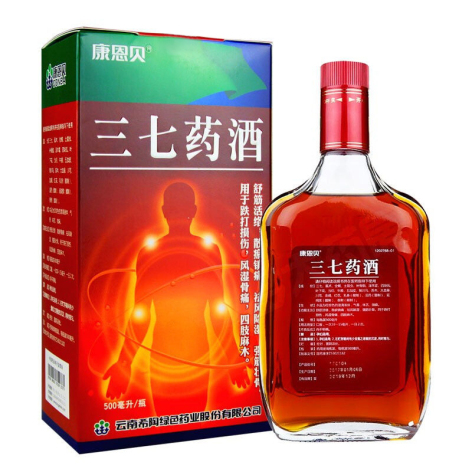 三七药酒(康恩贝)包装主图 三七药酒(康恩贝)包装主图