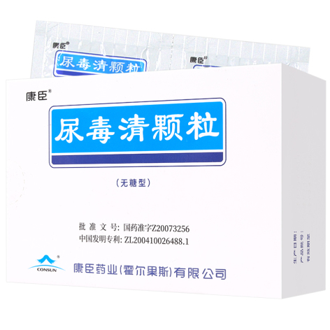 尿毒清颗粒(康臣)包装侧面图2