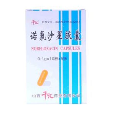 诺氟沙星胶囊(严必先)包装主图