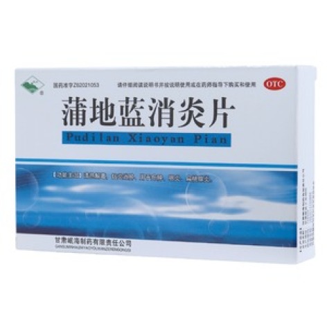 蒲地蓝消炎片(岷海)包装主图 蒲地蓝消炎片(岷海)包装主图