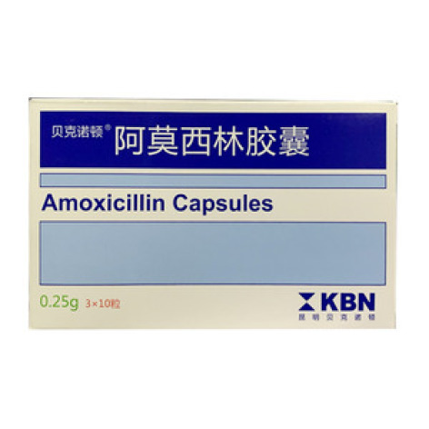 阿莫西林胶囊(贝诺顿)包装主图