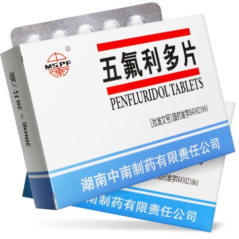 五氟利多片(中南)包装主图 五氟利多片(中南)包装主图